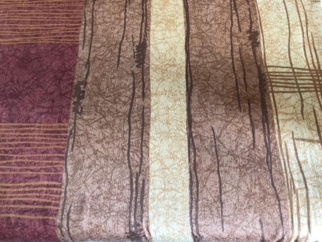 2 belles tentures à plis de 70cm sur 230cm hauteur pour 20€, Ophalen, Gebruikt, Beige