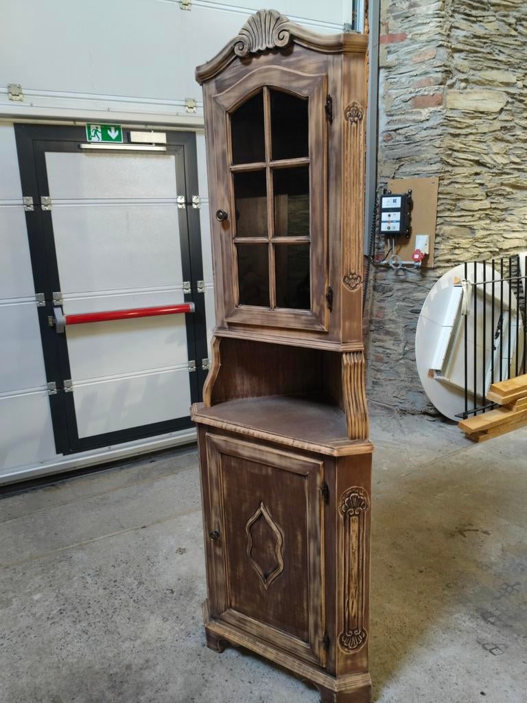 Hoekkast, Huis en Inrichting, Kasten | Vitrinekasten, Ophalen