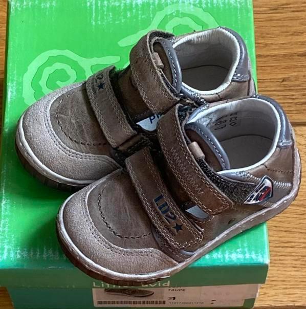 Nieuwe leder schoentjes Little David jongens maat 21, Schoentjes, Little David, Verzenden, Nieuw