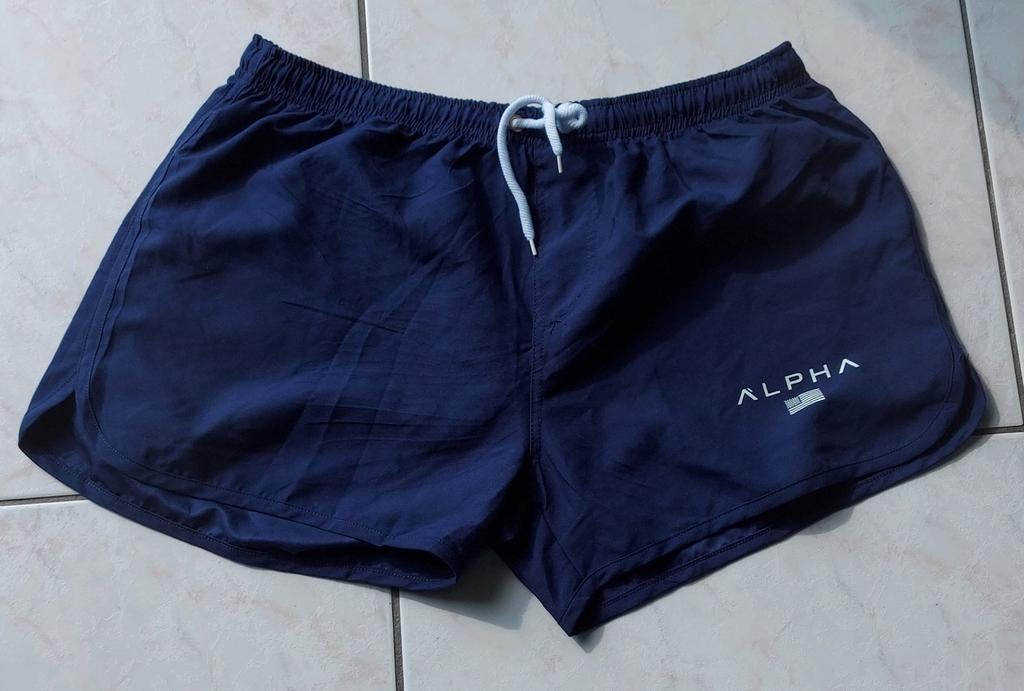 Short man blauw, alpha style nike adidas boss kors, Blauw, Ophalen of Verzenden, Racketsport, H&M