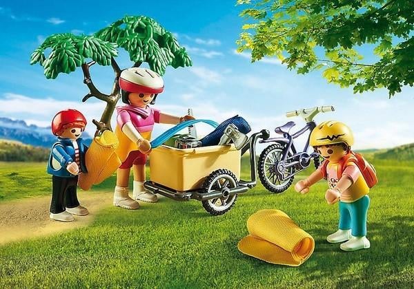 Playmobil  - set 6890 - Mountainbiketocht met bolderwagen, Ophalen, Zo goed als nieuw