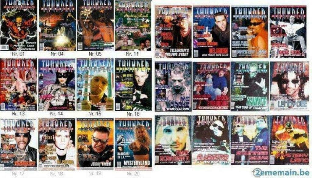 Recherche revues Thunder Magazine, Enlèvement