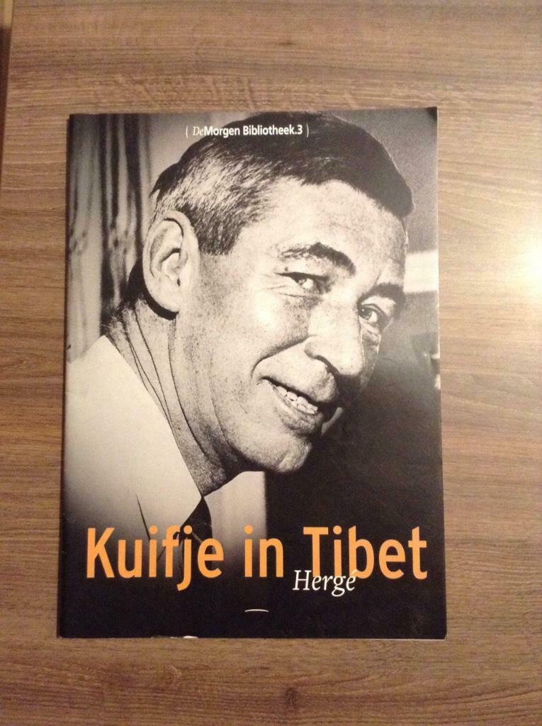 Kuifje in Tibet naslagwerk uit De Morgen, Boeken, Eén stripboek, Ophalen of Verzenden, Zo goed als nieuw