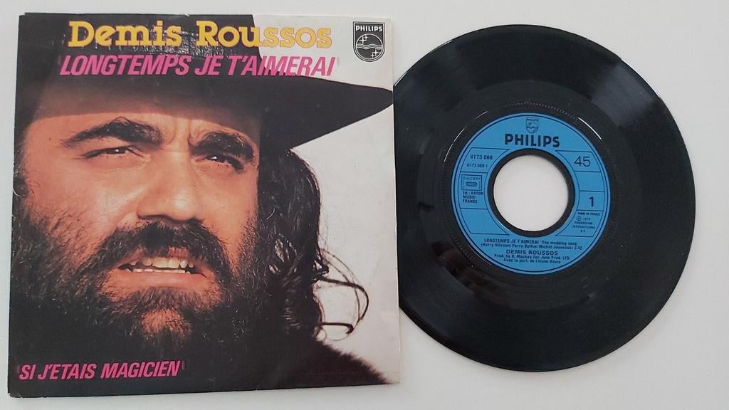 Demis Roussos  - Longtemps je t'aimerai, Enlèvement ou Envoi, Comme neuf