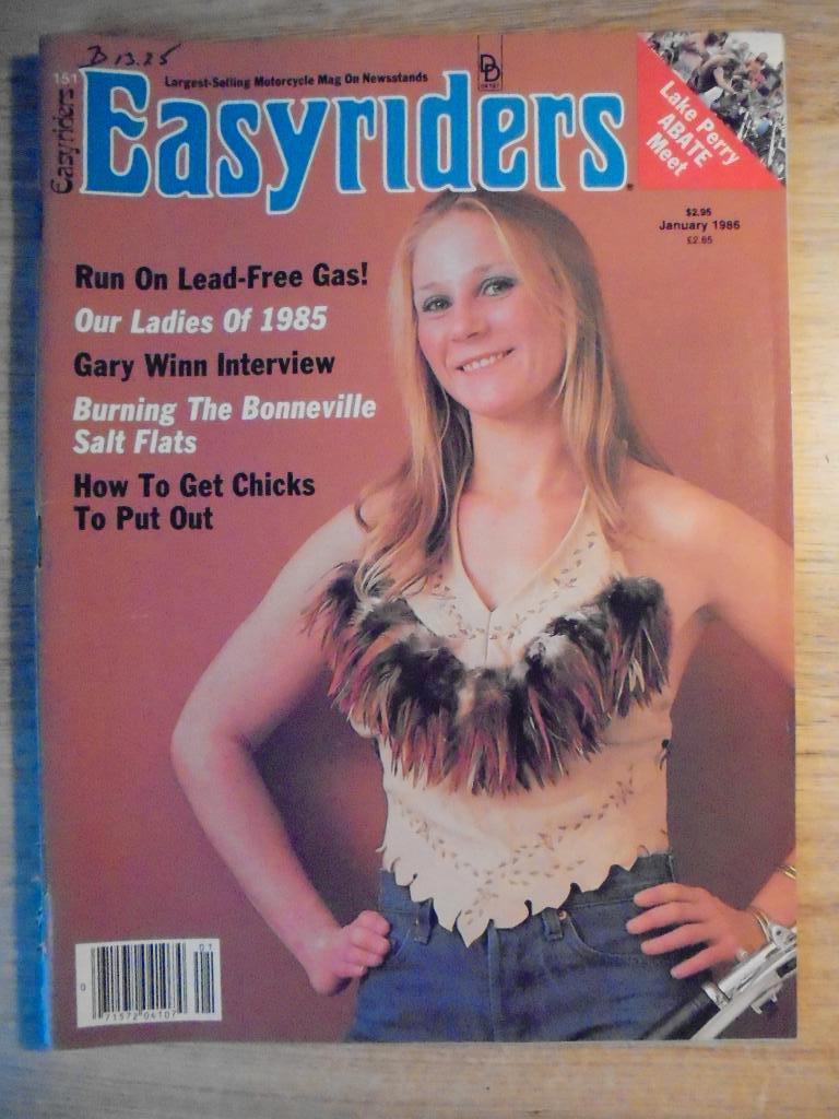 Easyriders Magazine. Jaargang 1986 met 12 x David Mann., Verzamelen, Ophalen of Verzenden, 1980 tot heden, Tijdschrift