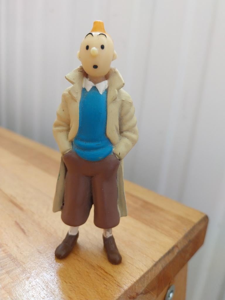 Figurine Tintin en couleurs, Collections, Enlèvement ou Envoi, Tintin, Comme neuf