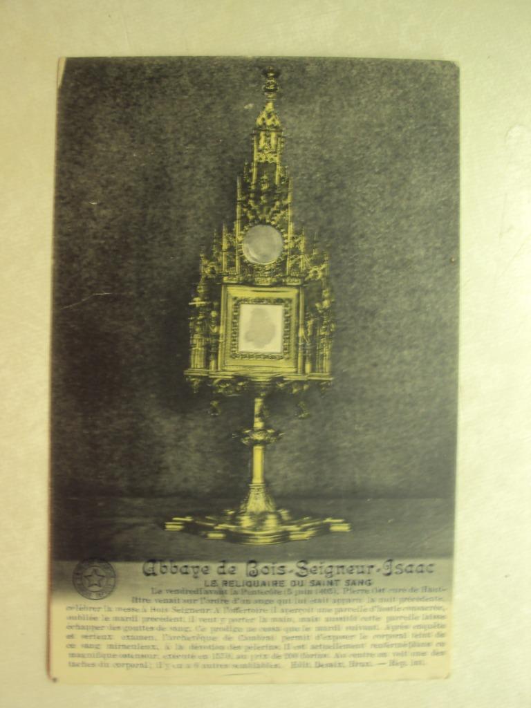 49307 - ABBAYE DE BOIS-SEIGNEUR-ISAAC - LE RELIQUAIRE, Envoi
