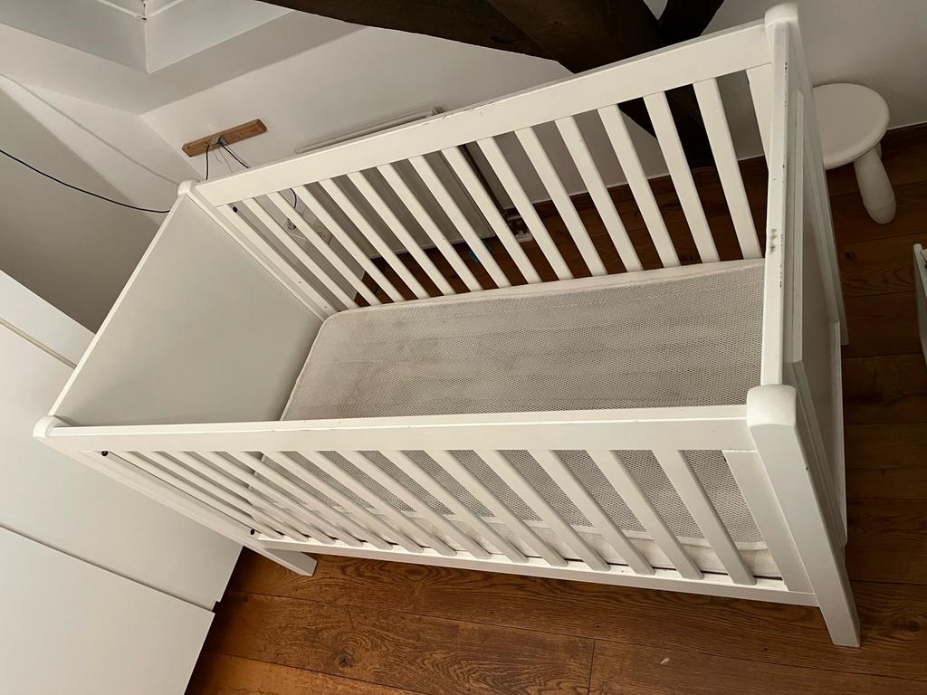 Kinderbed met matras en AeroSleep-overtrekken, Autres dimensions, Une personne, Enlèvement, Utilisé