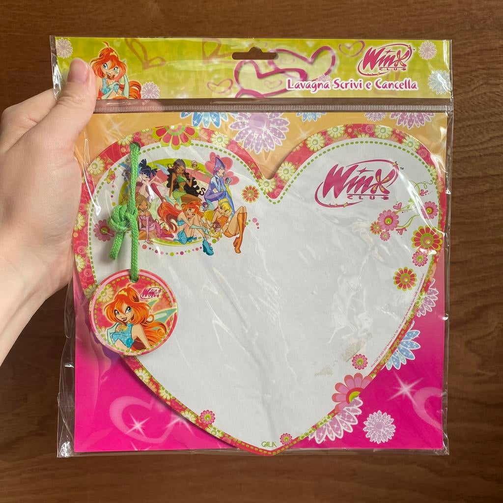 Winx Club schrijf en wis bord, Huis en Inrichting, Woonaccessoires | Memoborden, Zo goed als nieuw, Overige typen, Ophalen of Verzenden
