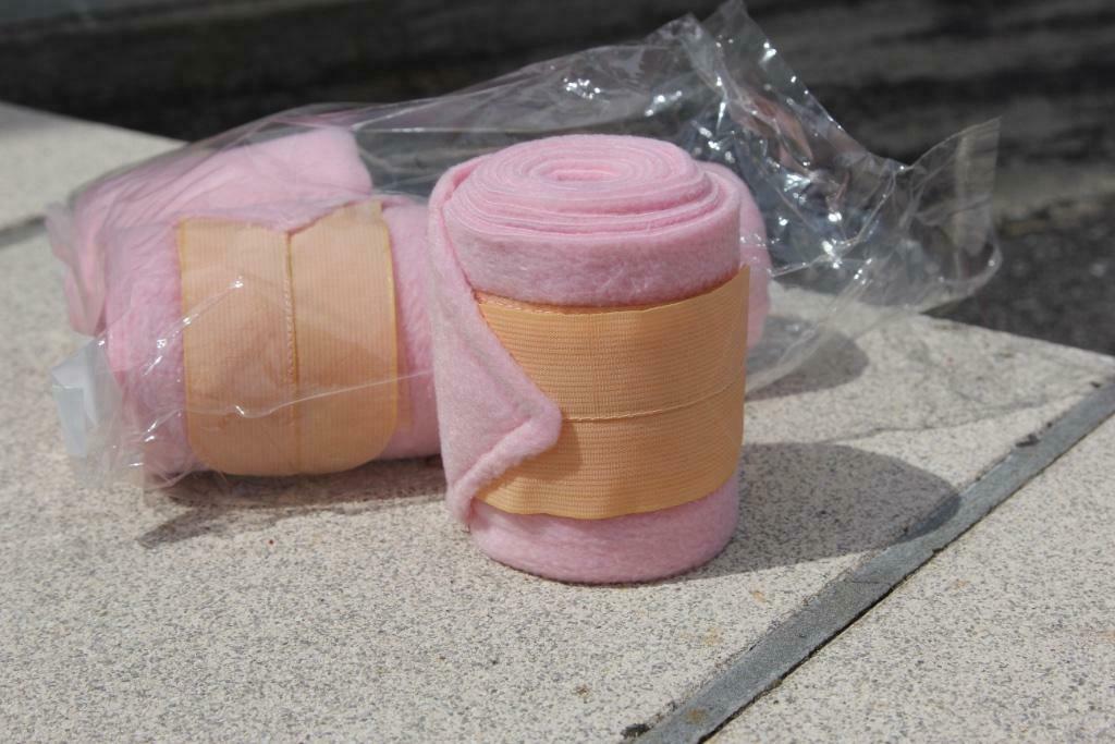 Bandages fleece roze PONY, Dieren en Toebehoren, Ophalen of Verzenden, Nieuw, Rijden