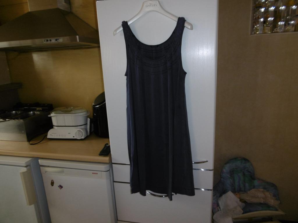 robe femme bleu tommy hilfiger taille L 96% viscose, Taille 42/44 (L), Enlèvement ou Envoi, Bleu, Tommy Hilfiger