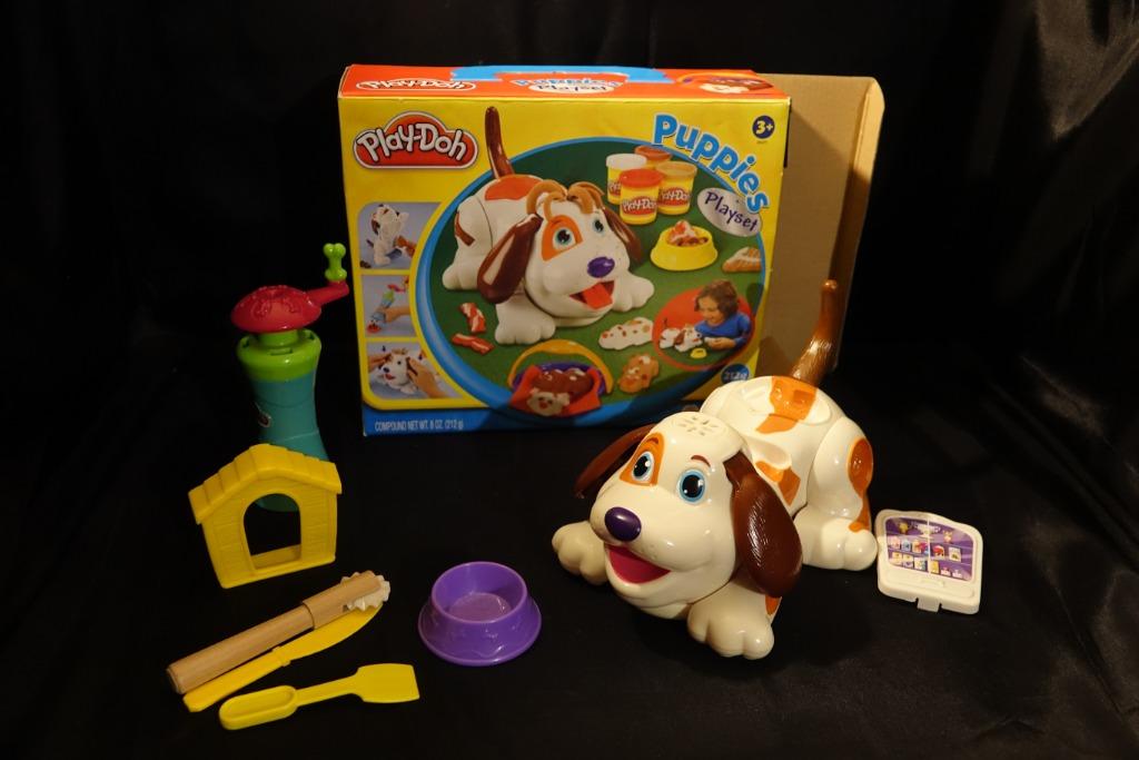 Play doh Puppies Playset zonder plasticine, Ophalen of Verzenden, Gebruikt, Knutselen