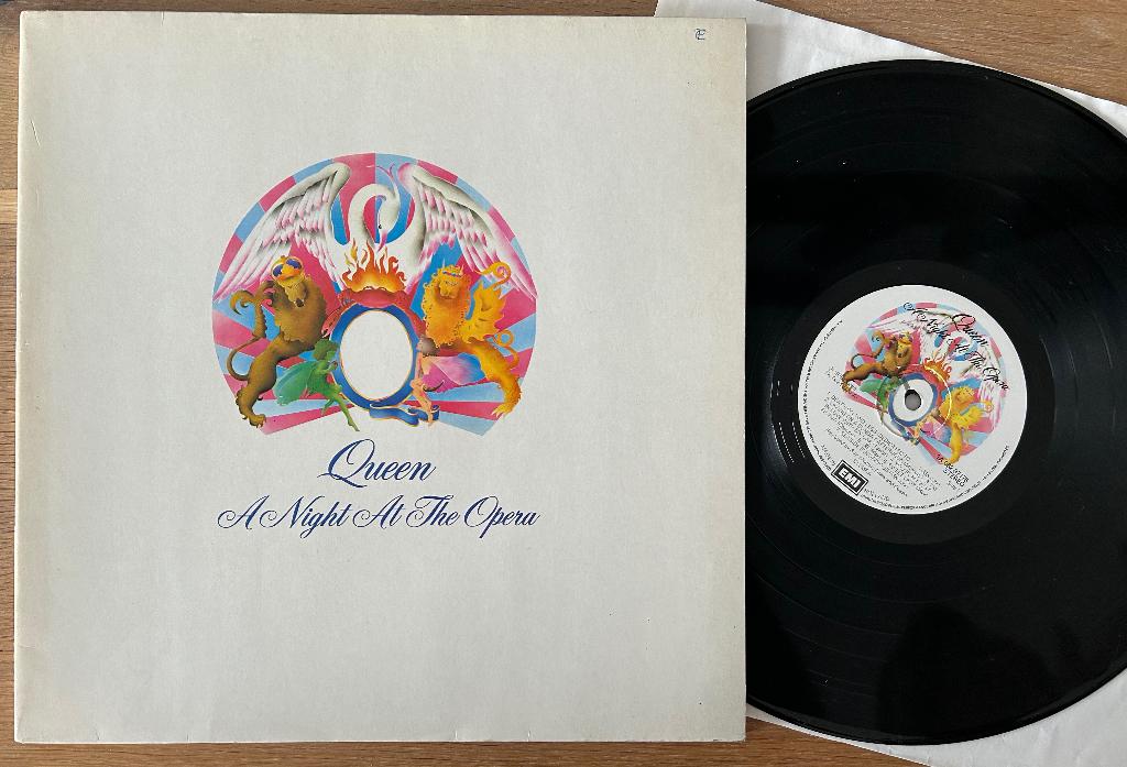 QUEEN - A night at the opera ( LP; NMINT ), Cd's en Dvd's, Verzenden, Zo goed als nieuw, 12 inch, Poprock