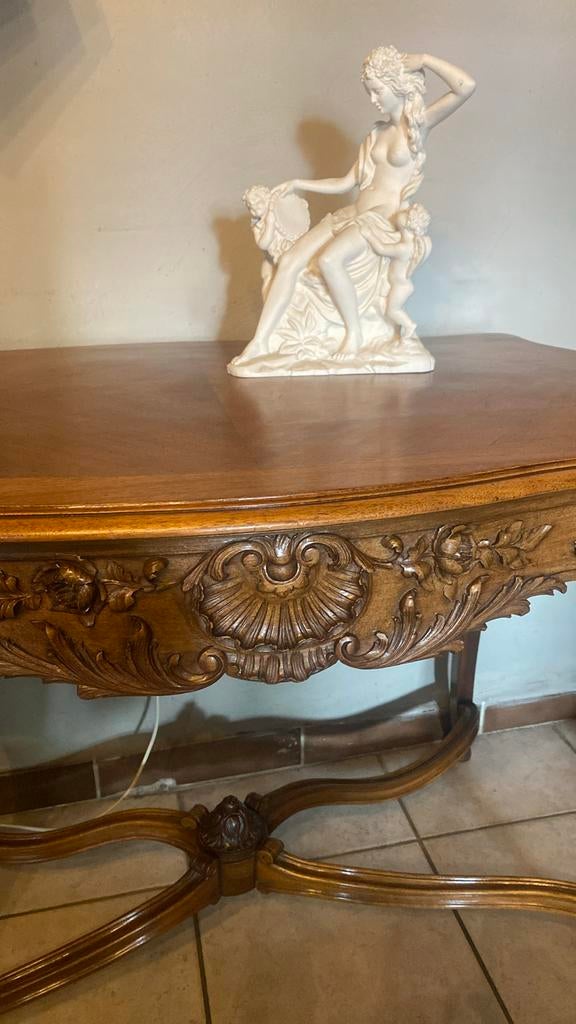 Belle table ancienne de style Louis XV, Enlèvement