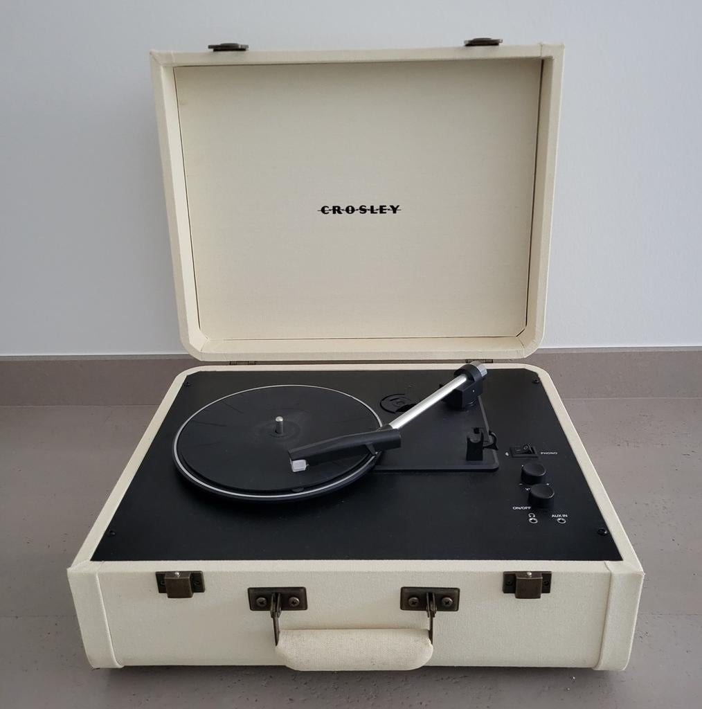 Decoratieve platenspeler Crosley, Enlèvement, Tourne-disque