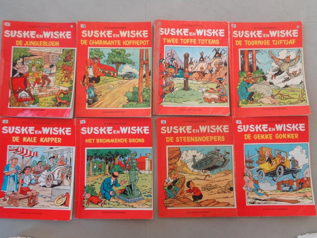 Suske en Wiske - album 97,106, 108,117,122,128,130 en 135, Ophalen of Verzenden