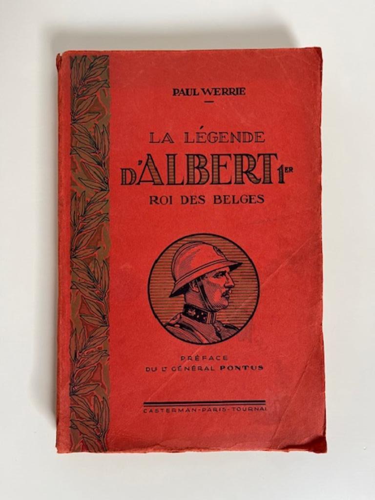 Hergé illustrateur - Albert 1er Roi des Belges (1934), Envoi, Utilisé