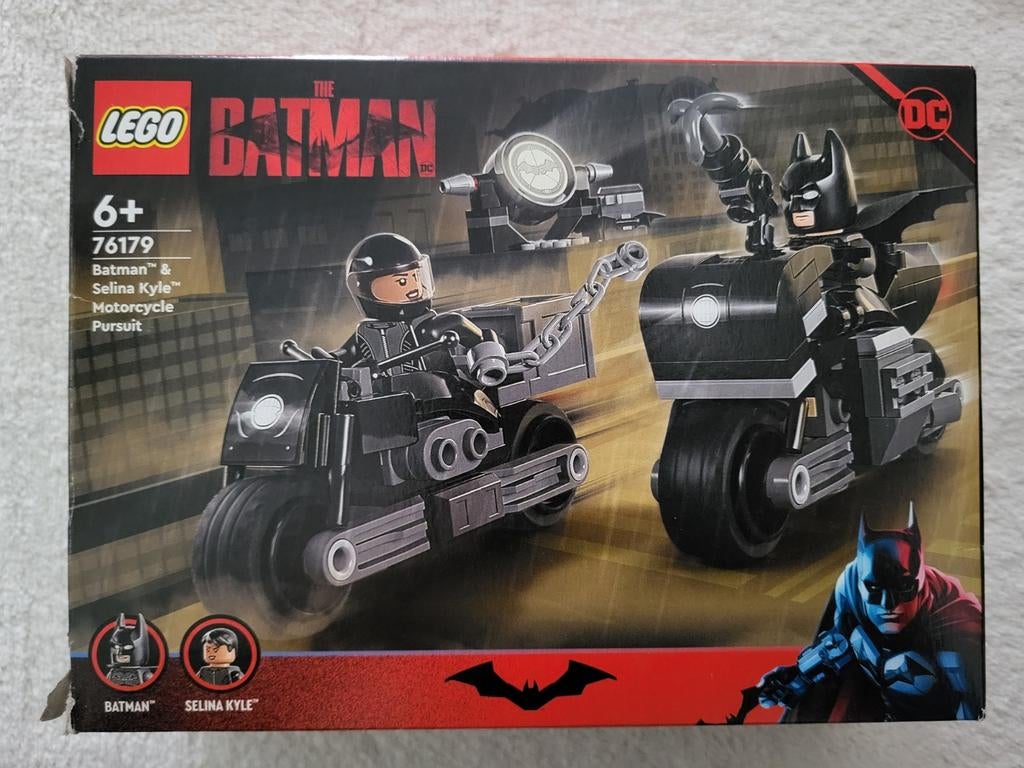 LEGO 76179 Batman & Selina Kyle Motorcycle Pursuit, Ophalen of Verzenden, Zo goed als nieuw, Lego