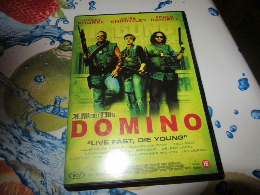 Domino met mickey rourke, Vanaf 16 jaar, Ophalen of Verzenden, Zo goed als nieuw, Actie