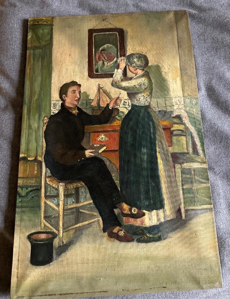 Schilderij, Ophalen