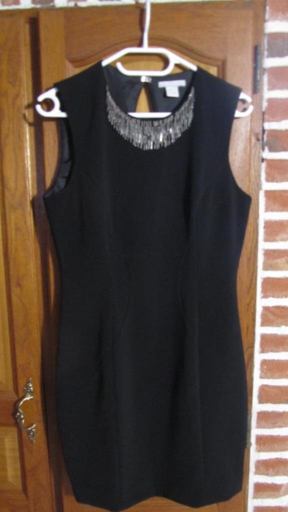 Badjas, Maat 38/40 (M), H&M, Zwart, Nieuw