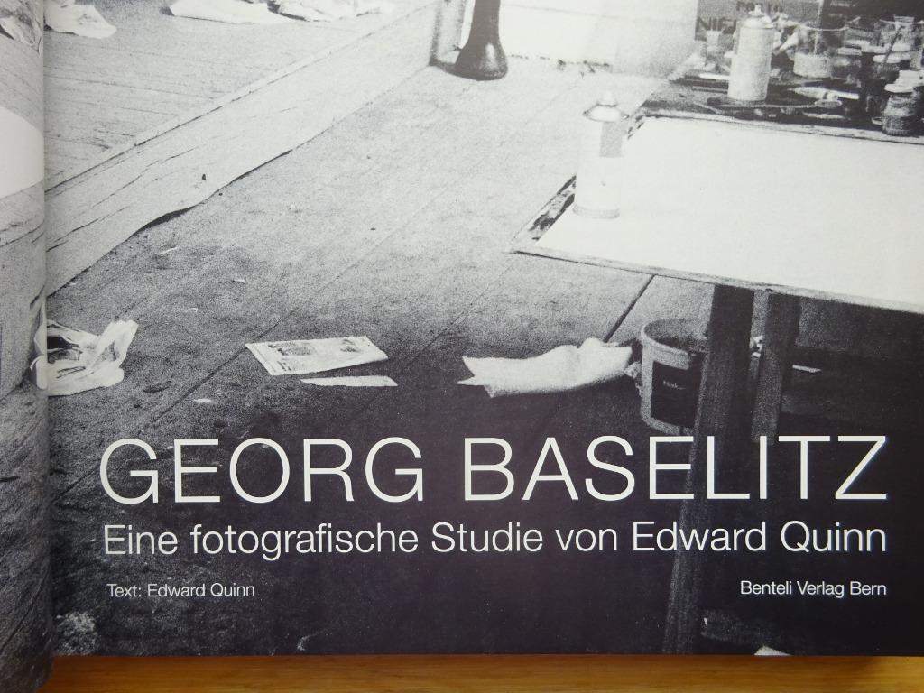 Baselitz, Eine fotograische Studie von Edward Quinn, 1993, Enlèvement ou Envoi, Comme neuf, Peinture et dessin
