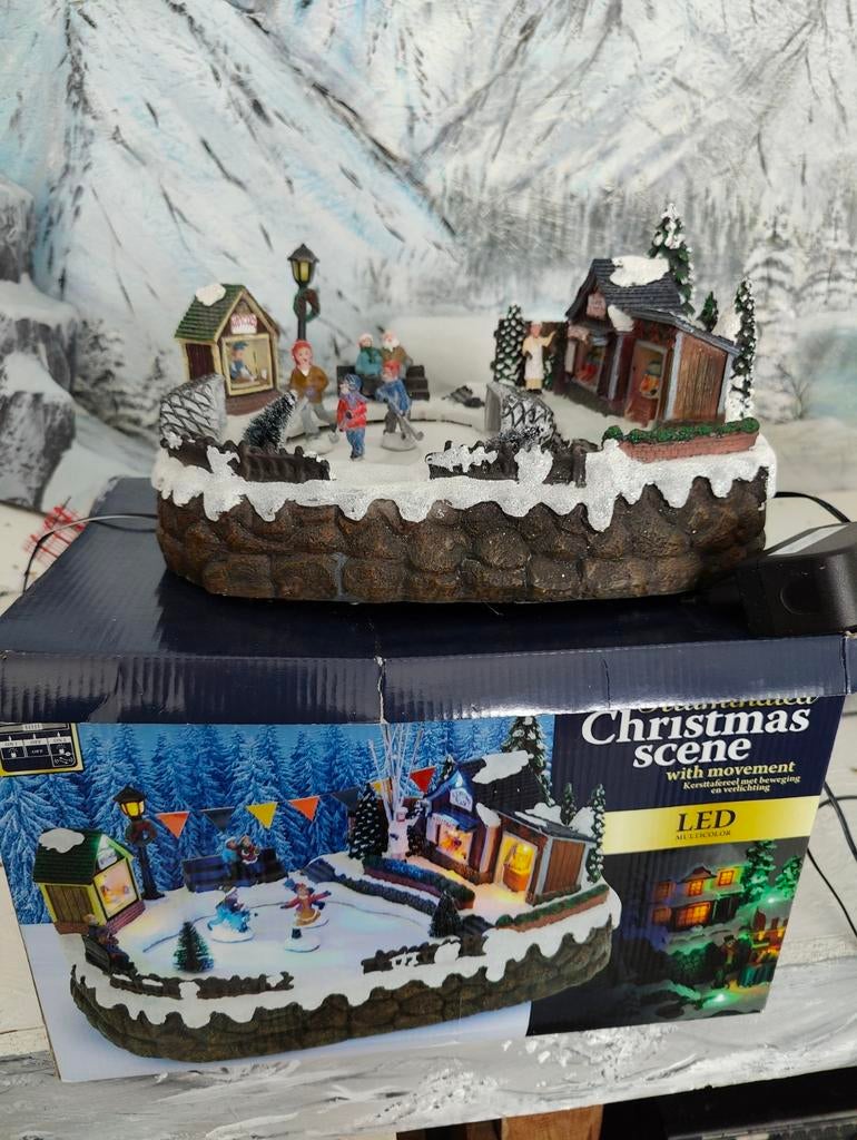 Kerstdorp schaatsbaan, Diversen, Ophalen of Verzenden, Zo goed als nieuw