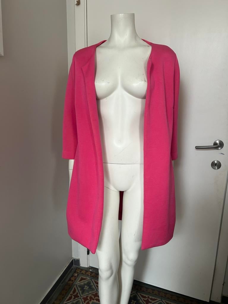 PAROSH manteau rose vif L, Vêtements | Femmes, Enlèvement ou Envoi, Comme neuf, Rose, Manteau