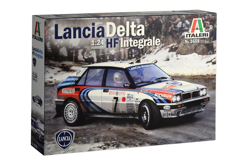 ITALERI 3658 lancia delta Hf integrale échelle 1/24, Hobby en Vrije tijd, Groter dan 1:32, Nieuw, Ophalen of Verzenden, Italeri