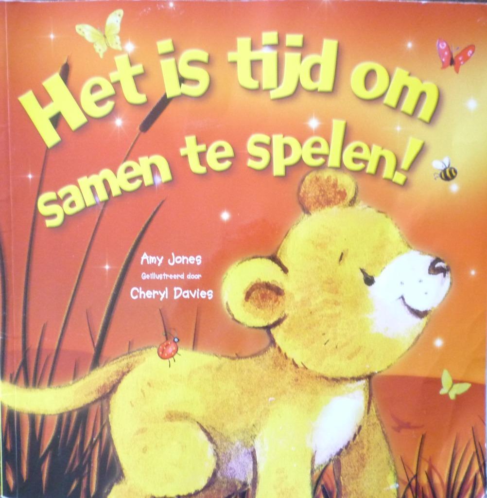 Het is tijd om samen te spelen - Amy Jones, Boeken, Ophalen of Verzenden, Zo goed als nieuw, Amy Jones