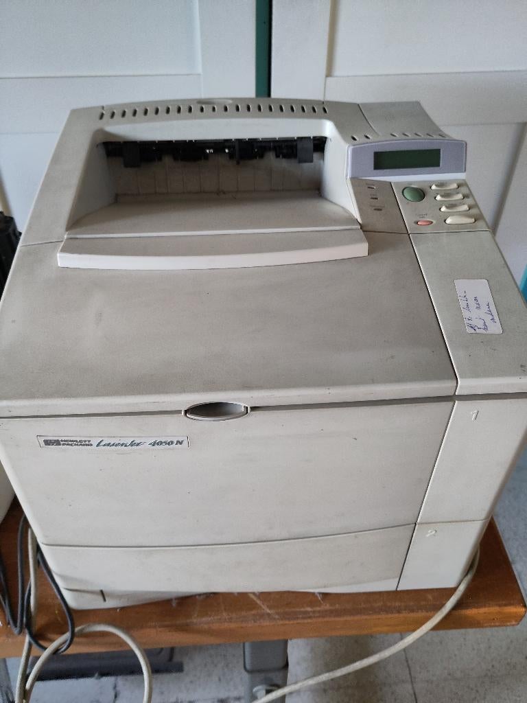 Imprimante laser HP avec nouvelle cartouche, Hp, Impression noir et blanc, Imprimante, Enlèvement