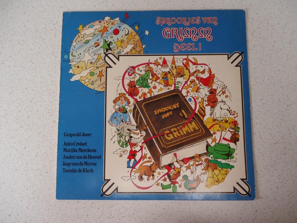 Sprookjes LP "Sprookjes van Grimm" Deel 1 anno 1981, Cd's en Dvd's, Vinyl | Nederlandstalig, Ophalen of Verzenden, Gebruikt, 12 inch