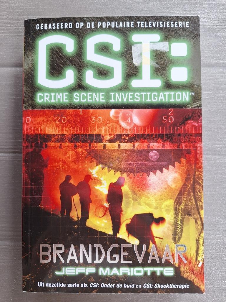 CSI: Brandgevaar, Boeken, Thrillers, Zo goed als nieuw, Amerika, Ophalen of Verzenden