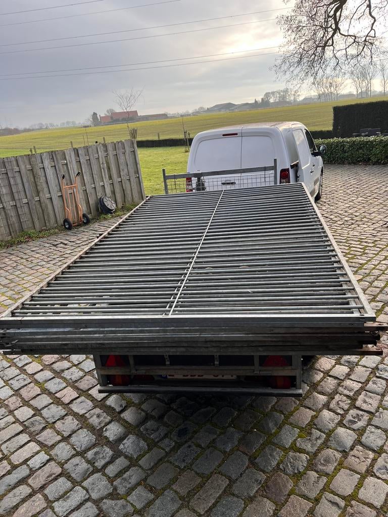 Gegalvaniseerd hekwerk, Ophalen, Zo goed als nieuw, IJzer