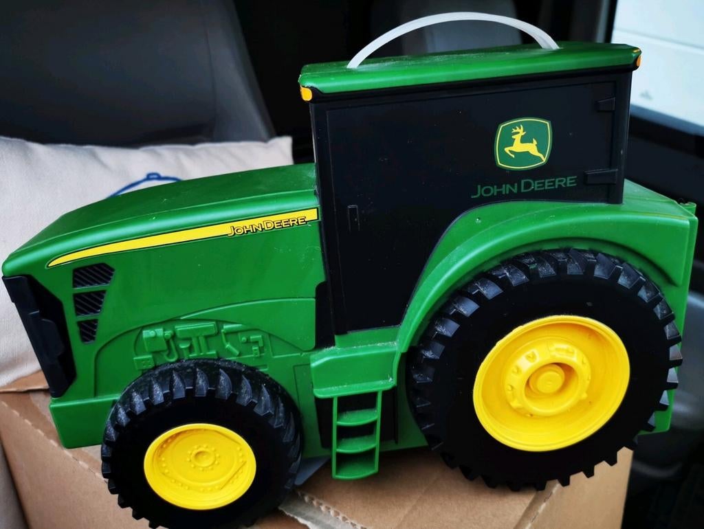 Mallette de transport John Deere Espace de stockage ERTL, Enlèvement ou Envoi, Comme neuf, Tracteur et Agriculture, ERTL