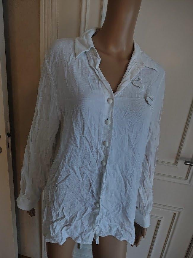 Vintage witte blouse <3, Envoi, Comme neuf