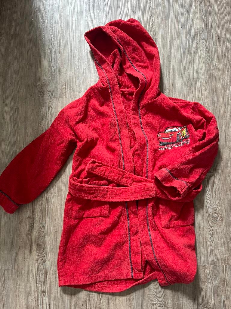 Badjas Cars Disney 6-8 jaar, Enfants & Bébés, Vêtements enfant | Taille 128, Disney, Garçon, Utilisé, Enlèvement