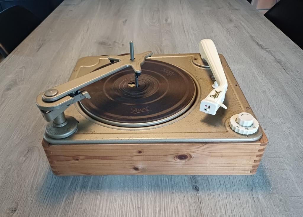 Tourne-disque Vintage Dual type 1002, Enlèvement ou Envoi, Utilisé, Dual