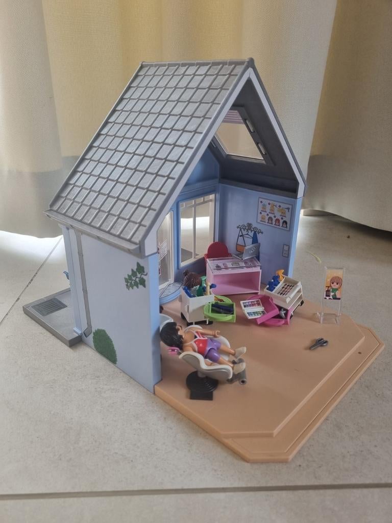 Playmobil salon de coiffure 70376, Enlèvement, Comme neuf