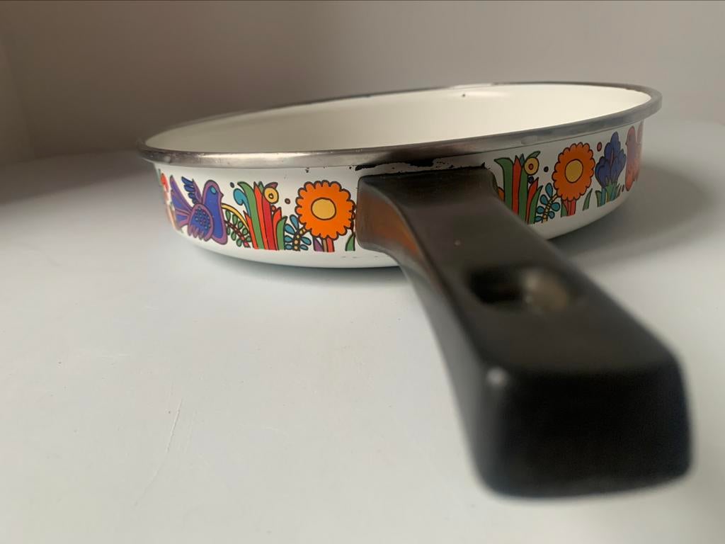 Objet de collection Boch Acapulco, Enlèvement ou Envoi, Plaque céramique, Utilisé, Poêle à frire ou Sauteuse