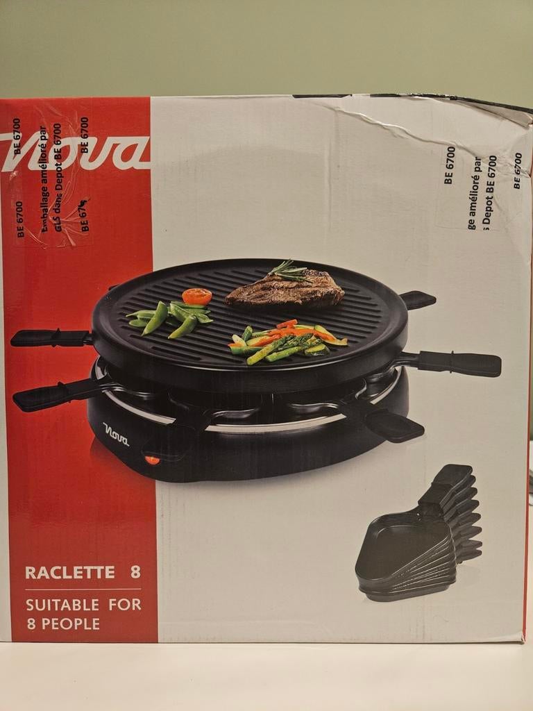 NIEUWE Raclette, gourmet en grill (nog in verpakking), Ophalen, Nieuw