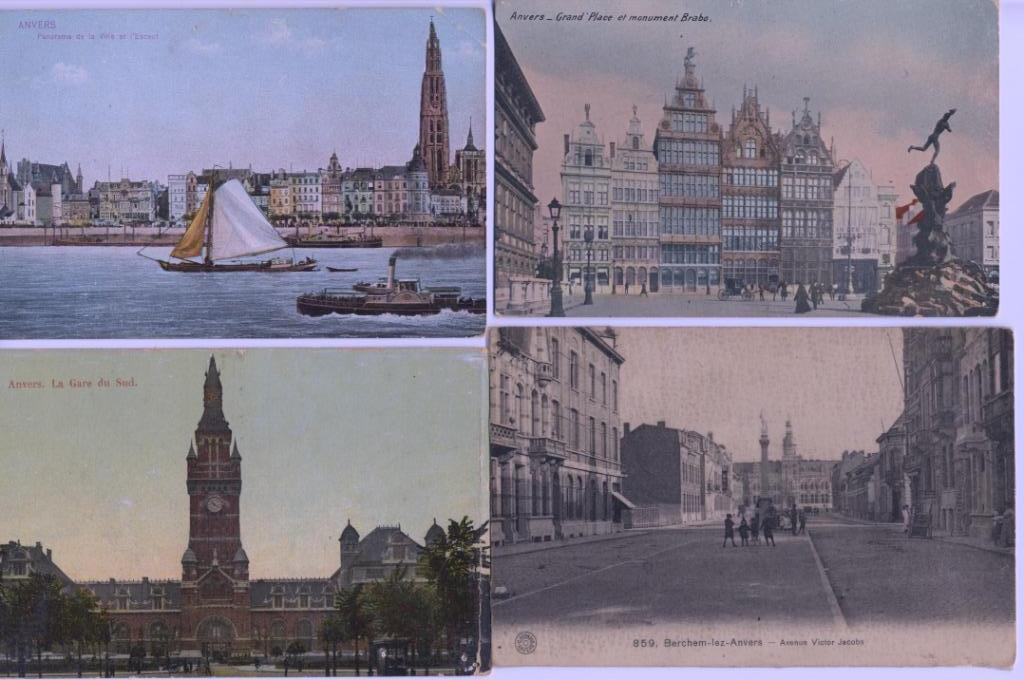 oude postkaarten Antwerpen, Ophalen of Verzenden, Voor 1920, Ongelopen, Antwerpen
