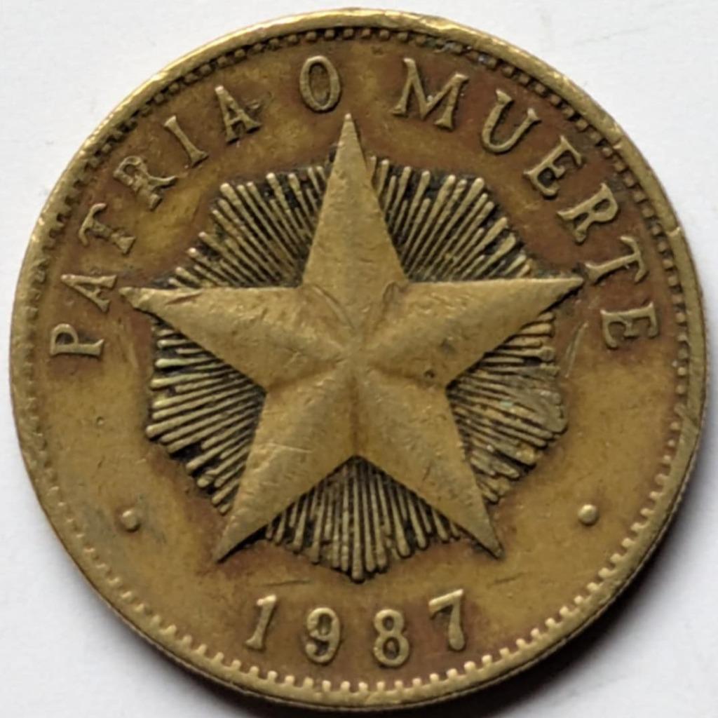 Cuba - 1 peso - 1987, Enlèvement, Amérique centrale, Monnaie en vrac