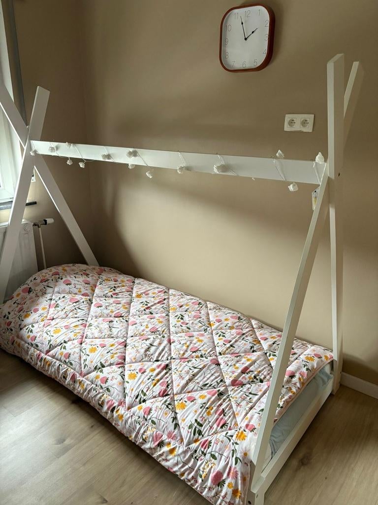 Lit enfants 90 sur 2m, Maison & Meubles, 90 cm, Une personne, Enlèvement, Utilisé