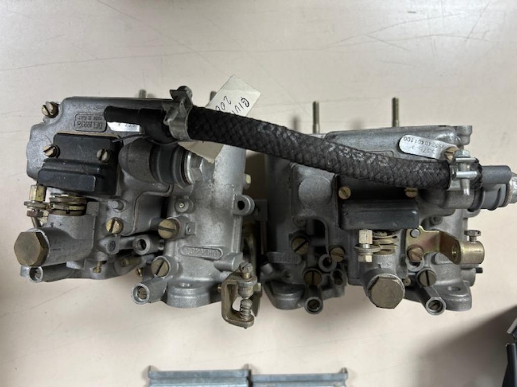 Dell'Orto 40DHLA Alfa Romeo Giulia 2000 carburateurs, Ophalen of Verzenden, Gebruikt, Alfa Romeo