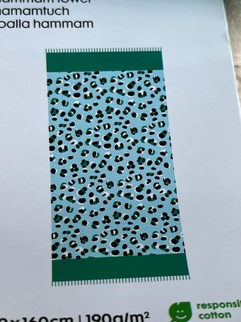 Nieuw hammam hamam doek, Enlèvement ou Envoi, Neuf, Vert, Autres types