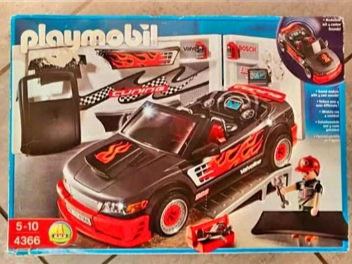Playmobil Tuning Sportwagen met geluid 4366, Enfants & Bébés, Jouets | Playmobil, Comme neuf, Enlèvement