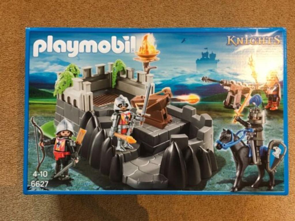 Playmobil 6627 Vesting van ridders, Enlèvement, Ensemble complet