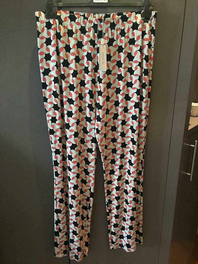 AMaNIA MO, Prachtige broek, maat 48, Amaniamo, Zwart, Maat 46/48 (XL) of groter, Ophalen of Verzenden