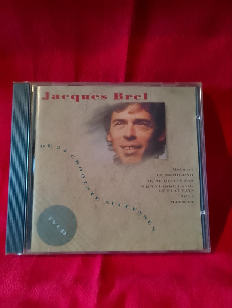 CD  Jacques Brel  de 24 grootste successen